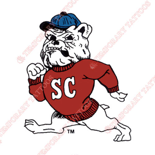 South Carolina State Bulldogs Customize Temporary Tattoos Stickers NO.6204